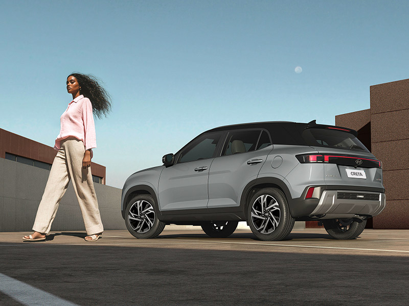 Diseño exterior de Hyundai Creta que se adapta a tu estilo de vida