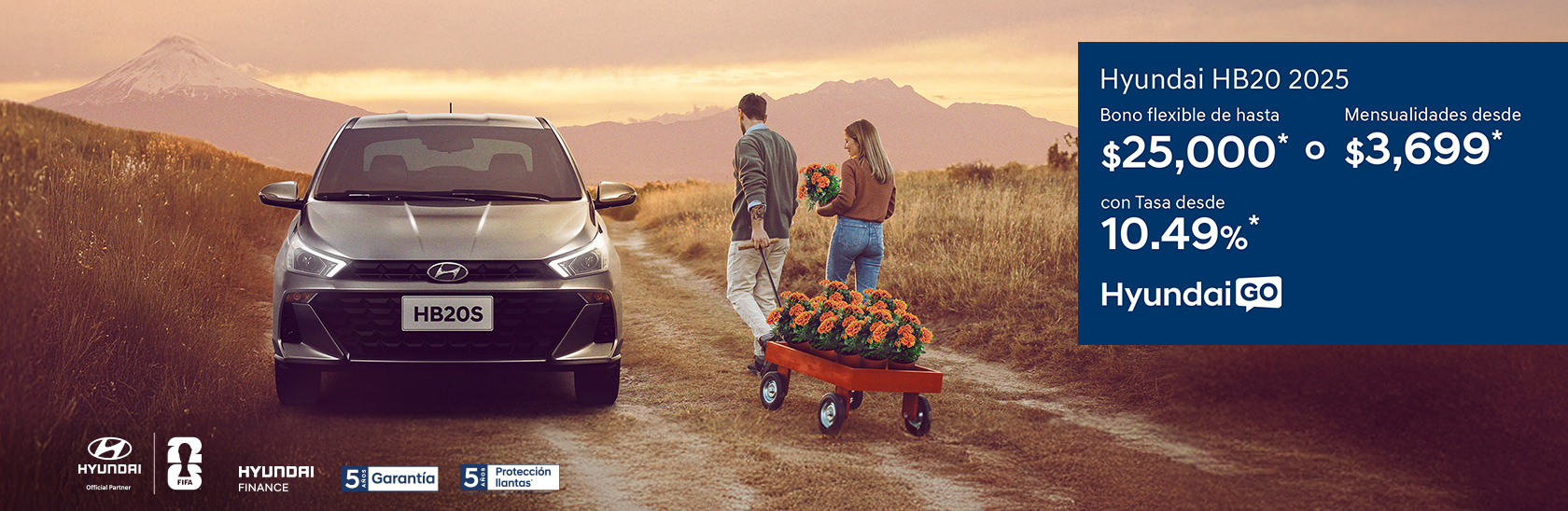 HB20 HYUNDAI GO octubre 2025