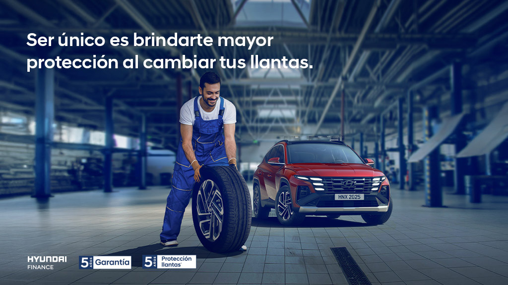 Hyundai te brinda la máxima protección para tus llantas.