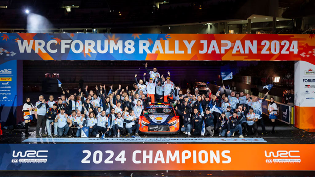 Thierry Neuville y Martijn Wydaeghe aseguran el primer título del Campeonato Mundial de Rally de la FIA