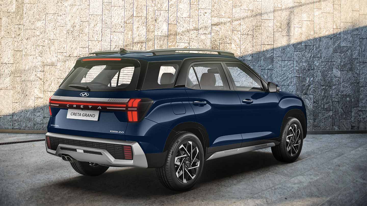exterior robusto SUV diseño aerodinámico
