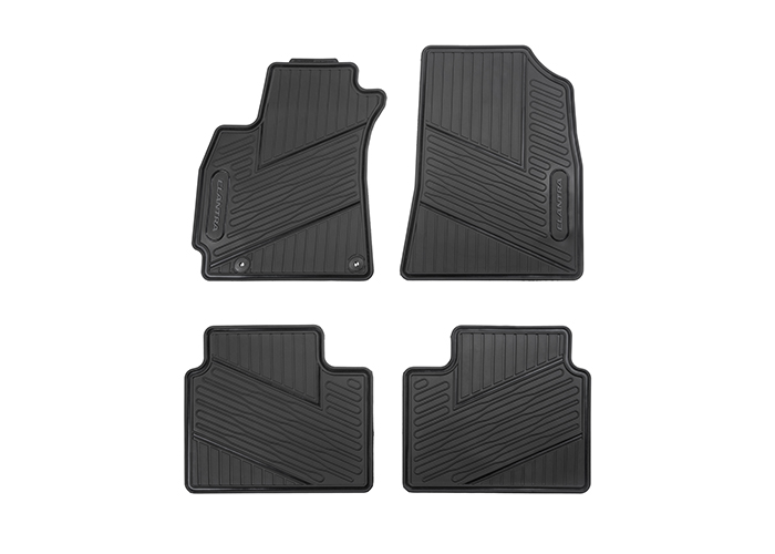 Set Rubber Mats Hyundai
