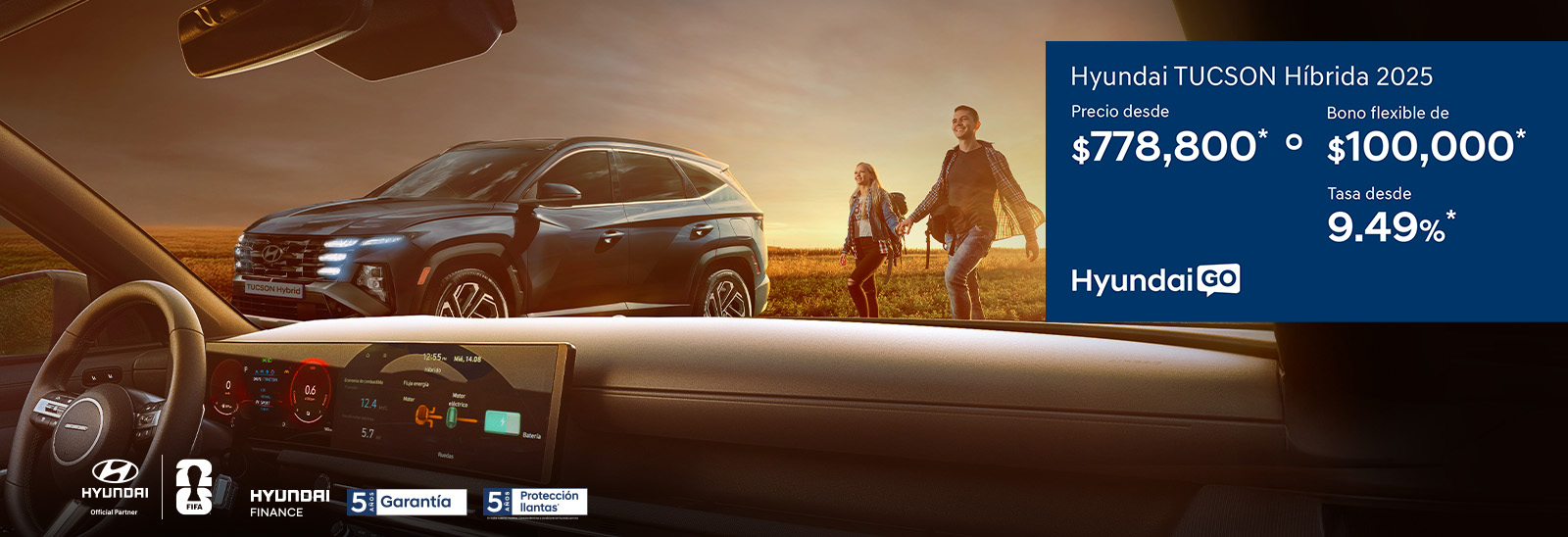 Promoción Tucson Híbrida 2025 Hyundai Go enero 2026