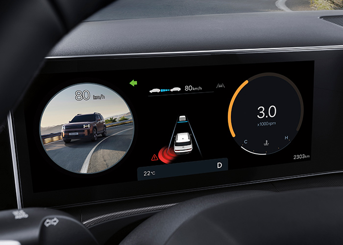 Head-up Display (HUD)+ SANTA FE Híbrida