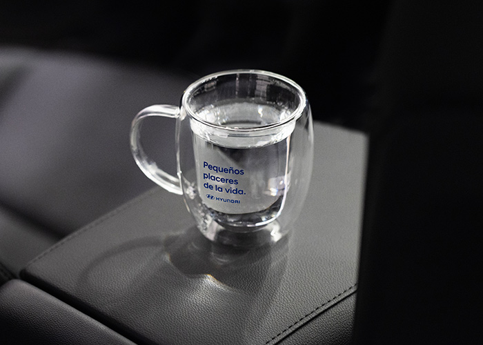 Taza cristal Hyundai