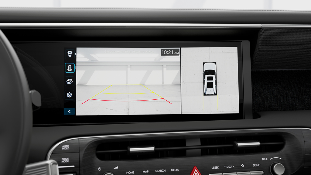 Hyundai Palisade H&iacute;brida 2026 en carretera, representando movilidad eficiente y sustentable