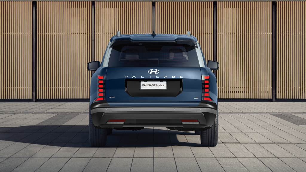 Hyundai Palisade H&iacute;brida 2026 exterior con dise&ntilde;o renovado y proporciones robustas