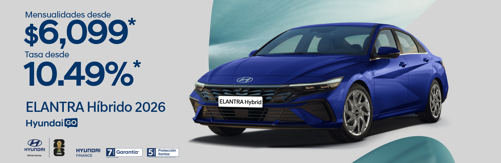 Promoción Elantra Híbrido 2025 Hyundai Go febrero